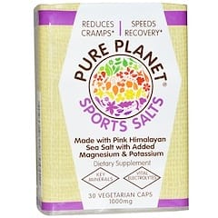 Pure Planet, Sports Salts, 1,000 mg, 30 Veggie Caps (Discontinued Item) 