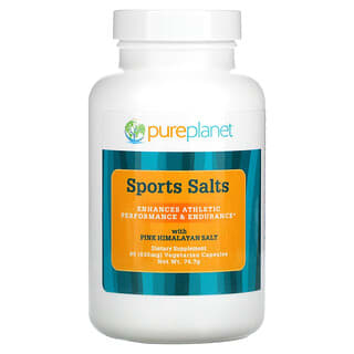 Pure Planet, Sports Salts, 830 mg, 90 Vegetarian Capsules