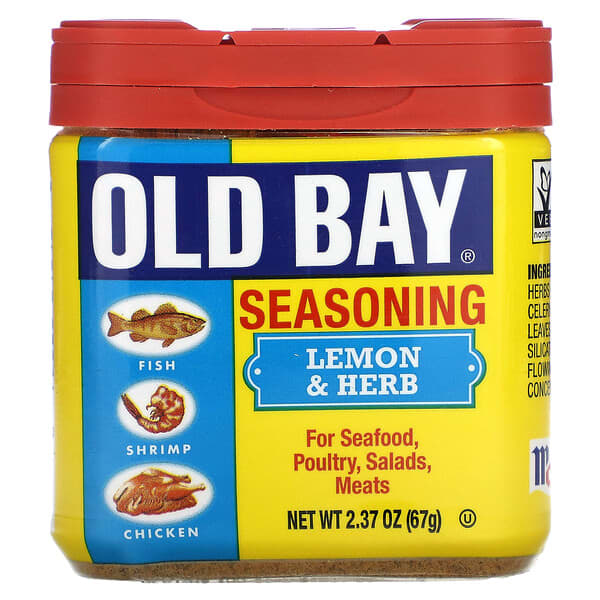 Old Bay, 調味料，檸檬和草本，2.37 盎司（67 克）