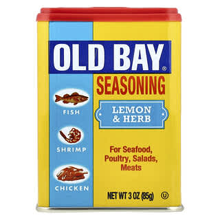 Old Bay, Lemon & Herb Seasoning, 3 oz (85 g)