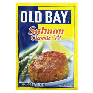 Old Bay, Salmon Classic Cake Mix , 1.34 oz (37 g)