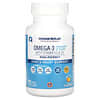 Professional, Omega-3 2100 mit Vitamin K2 und D3, hochwirksam, natürliche Orange, 60 Weichkapseln