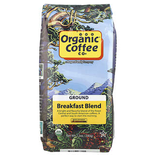 Organic Coffee Co., Breakfast Blend, Ground, Regular Roast, 12 oz (340 g)