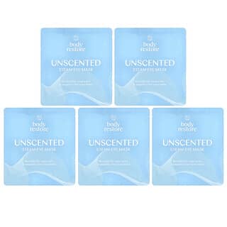 Body Restore, паровая маска для глаз, без отдушки, 5 шт.