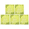 Body Restore, 스팀 아이 마스크, 녹차, 5팩