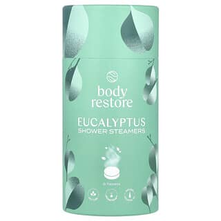 Body Restore, Vaporizadores para la ducha, Eucalipto y menta, 6 comprimidos, 5,3 oz