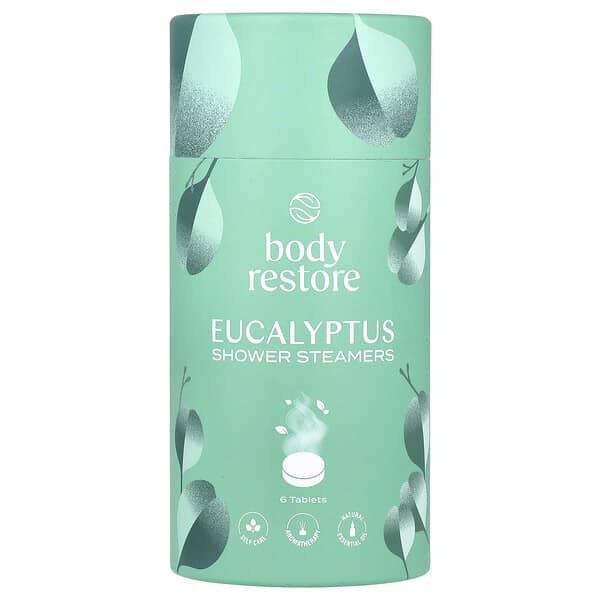 Body Restore, 샤워 스티머, 유칼립투스, 6정, 5.3oz
