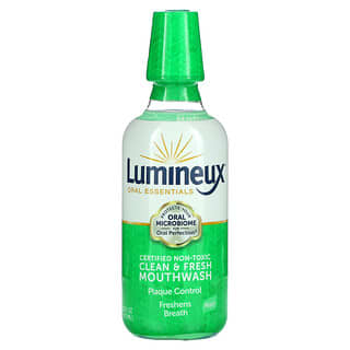 Lumineux Oral Essentials, 인증받은 무독성 클린 앤 프레시 구강 청결제, 민트, 473ml(16fl oz)