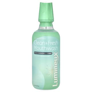Lumineux Oral Essentials, 無害認可潔淨清新漱口水，薄荷味，16 液量盎司（473 毫升）