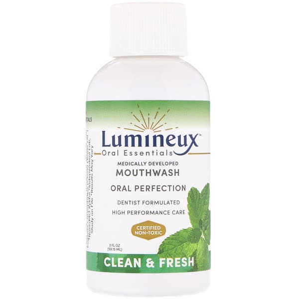 Lumineux Oral Essentials, マウスウォッシュ、オリジナルフォーミュラ、2 fl oz (59.15 ml)