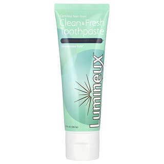 Lumineux Oral Essentials, Clean & Fresh Toothpaste, Mint, 3.75 fl oz (106.3 g)