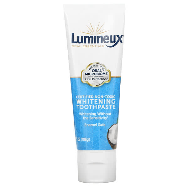 Lumineux Oral Essentials, 医学的に開発された練り歯磨き、ホワイトニング効果、3.75オンス (99.2 g)