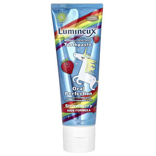 Lumineux Oral Essentials, Pasta de dientes formulada por médicos, Fórmula para niños, Fresa, 3.75 oz (106.3 g)