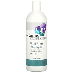 Organic Excellence, Shampoo, Revitalisierende Haartherapie, Wilde Minze, 473 ml