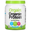 Organic Protein Powder, Plant Based, Vanilla Bean, 1.02 lb (462) g