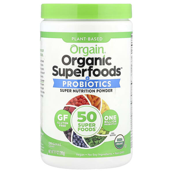 Organic Superfoods™ + Probiotics, Original, 9.9 oz (280 g)