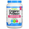 Organic Protein & Superfoods Powder, Plant Based, Vanilla Bean, 2.02 lbs (918 g)