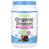 Proteína orgánica Organic Protein y superalimentos en polvo, De origen vegetal, Dulce cremoso de chocolate, 918 g (2,02 lb)
