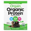 Proteína orgánica en polvo, Fudge de chocolate cremoso, 46 g (1,62 oz)