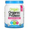 Orgain, Proteínas y superalimentos orgánicos en polvo, A base de plantas, Vaina de vainilla, 510 g (1,12 lb)