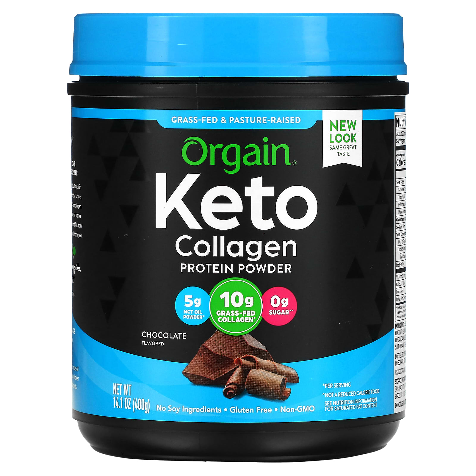Orgain Keto Collagen Protein Powder Chocolate Oz G