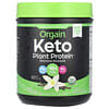 Keto ، مسحوق البروتين النباتي العضوي مع زيوت جوز الهند والأفوكادو ، بالفانيليا ، 0.97 رطل (440 جم)