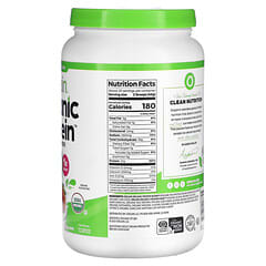 Orgain, Organic Protein Powder, Plant Based, Strawberries 'N Cream, 32. ...