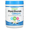 Plant Protein Plus Collagen, ваниль, 726 г (1,6 фунта)