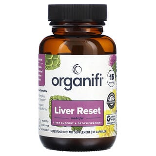 Organifi, Liver Reset, 30 капсул