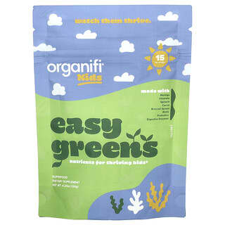 Organifi, Easy Greens, для дітей, 120 г (4,23 унції)