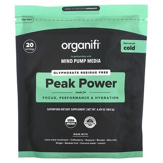 Organifi, Peak Power, 184,1 г (6,49 унции)