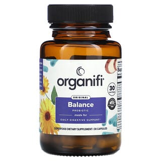 Organifi, Original Balance Probiotic, 30 Kapseln
