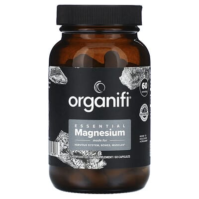 Organifi, Essential Magnesium, 150 mg, 60 Capsules