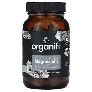 Organifi, 필수 마그네슘, 캡슐 60정