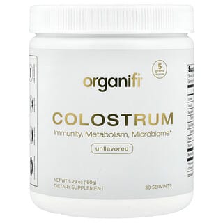 أورغانيفي‏, Colostrum, Unflavored, 5.29 oz (150 g)