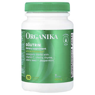 Organika, Goutrin®, 120 Vegetarian Capsules