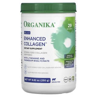 Organika, Colágeno mejorado, Relax`` 250 g (8,82 oz)