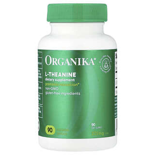 Organika, L-Theanine, 225 mg, 90 Vegetarian Capsules