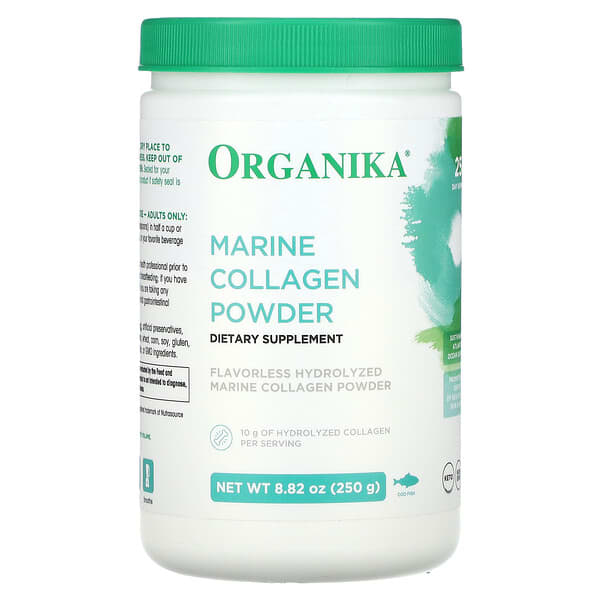 Organika, 海洋膠原蛋白質粉，8.82 盎司（250 克）