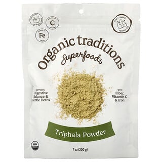 Organic Traditions, 트리팔라 분말, 200g(7oz)