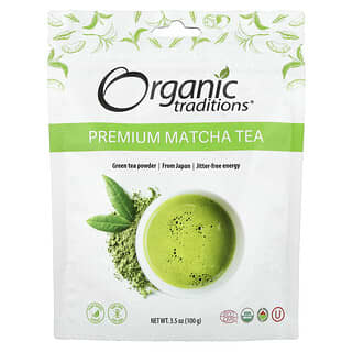Organic Traditions, Premium Matcha Tea, 3.5 oz (100 g)