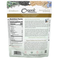 Organic Traditions, Sprouted Chia & Flax Seed Powder, 16 oz (454 g)