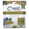 Organic Traditions, Sprouted Flax Seed Powder, 8 oz (227 g)