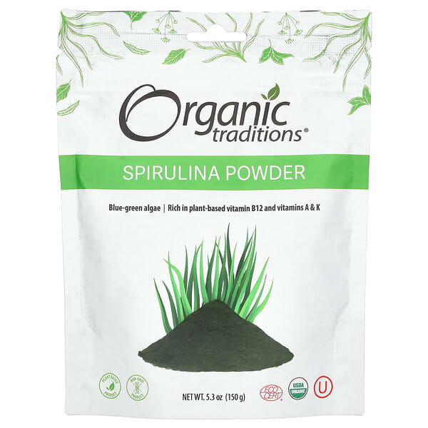 Spirulina Powder, 5.3 oz (150 g)