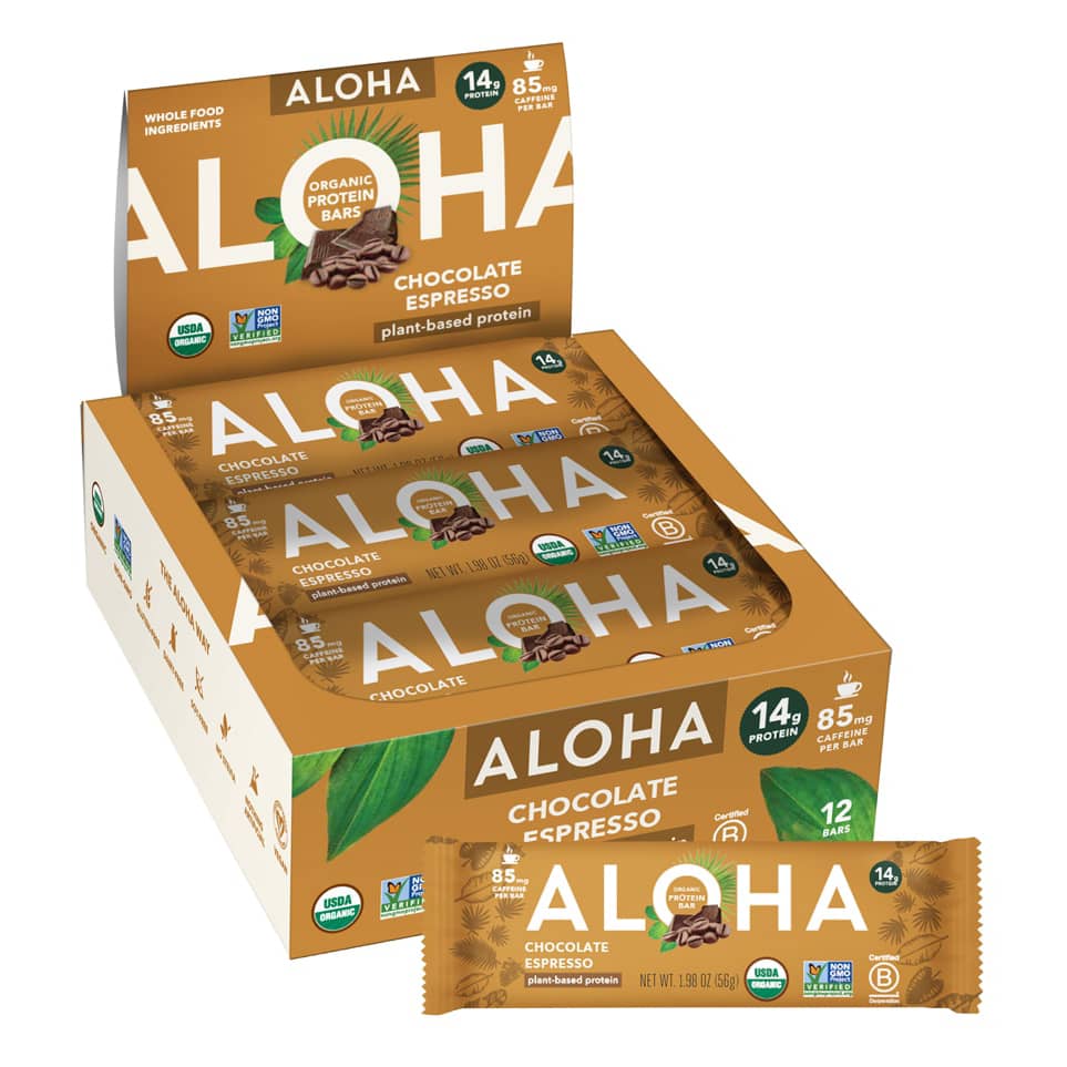 Organic Protein Bars, Chocolate Espresso