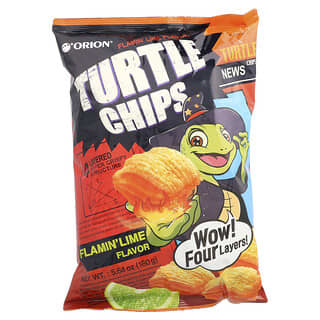 Orion, Chips di tartaruga, Flamin' Lime, 160 g