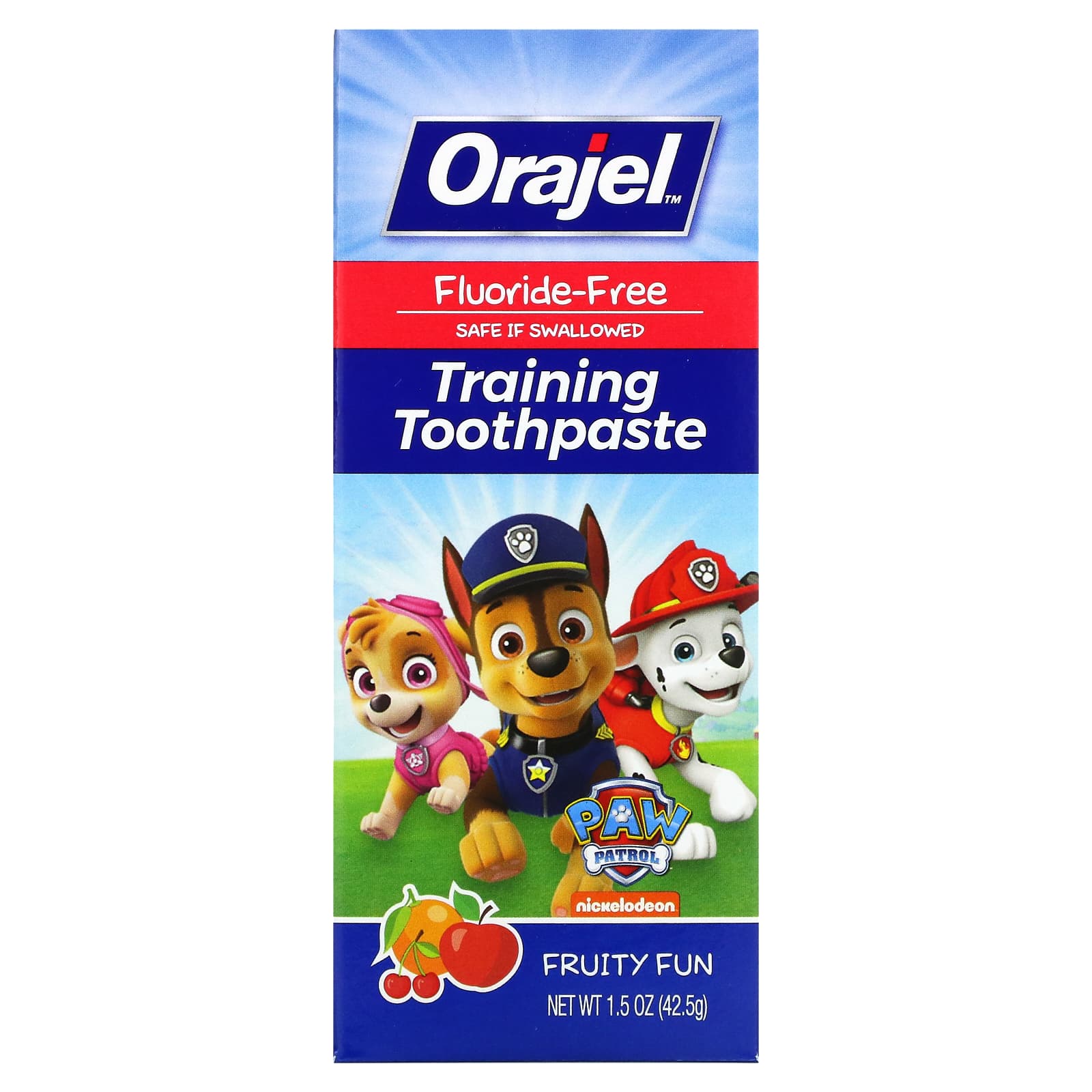 orajel fluoride toothpaste