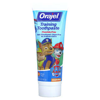 Orajel, パウパトロール・トレーニング練り歯磨き、フッ化物不使用、フルーティーファン味、1.5 oz (42.5 g)