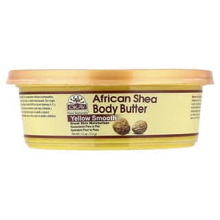 Okay Pure Naturals, African Shea Butter, For Skin & Hair, 7.5 oz (212 g)
