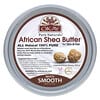 African Sheabutter für Haut und Haare, afrikanische Sheabutter, glatt, 212 g (7,5 oz.)